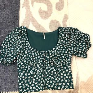 Free People, slightly cropped nice tee